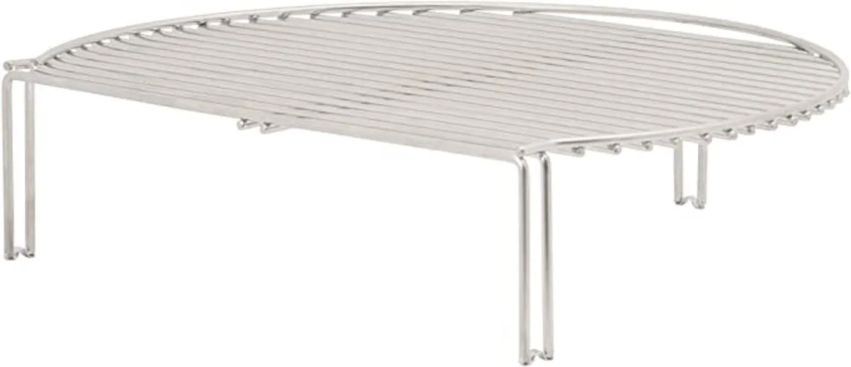 Griglie Per Barbecue In Ghisa Smaltata - Set Di 2, 41.5x27.5cm, Per Tepro Toronto, Black Oak, Butternut E Altri - Foto 2